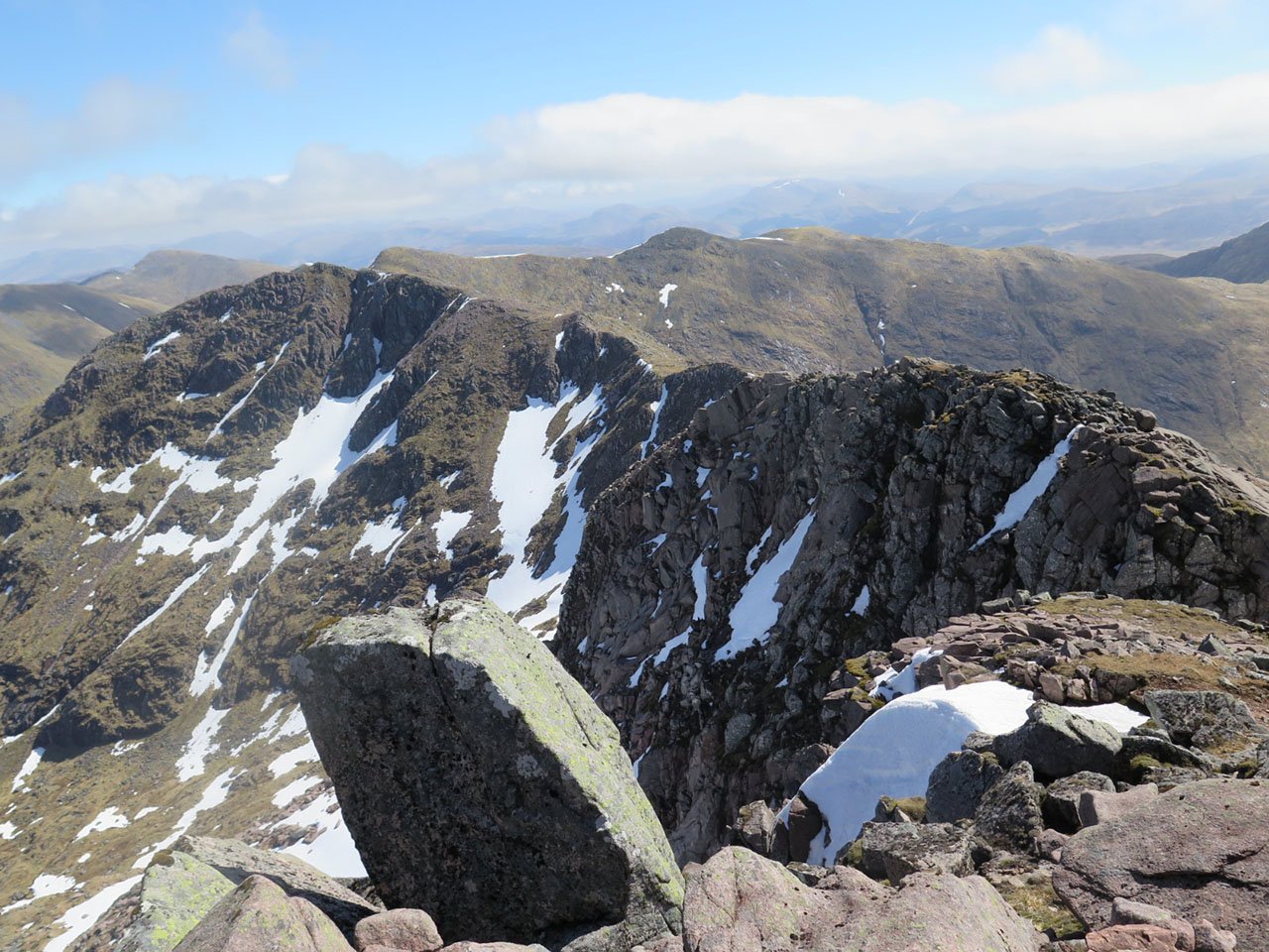 view_2_ ridge-line from Ben Cruachan