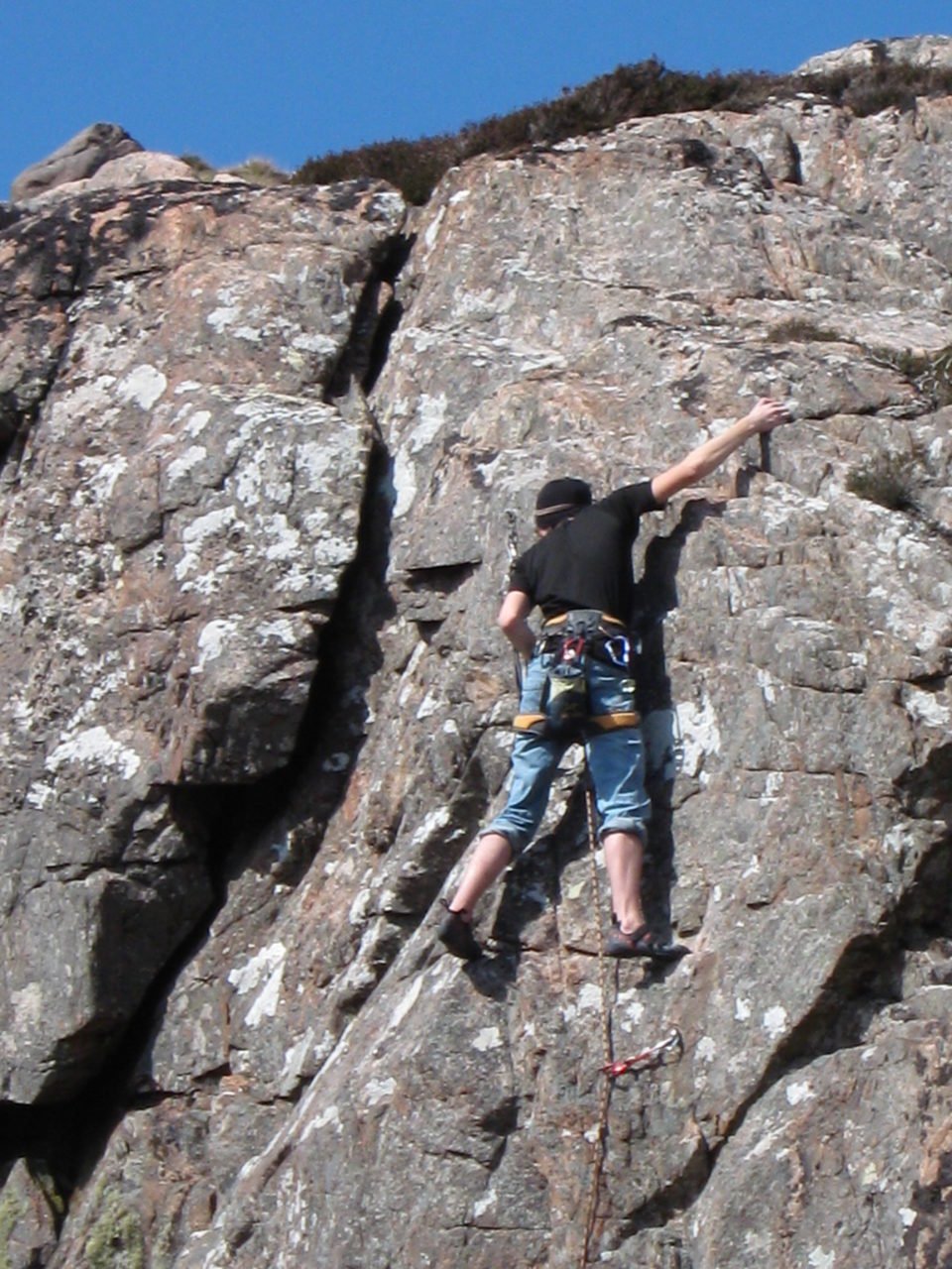 Zafiri Climbing in Wester Ross, Scotland
